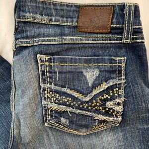 BKE Starlite jeans, size 30 x 35.5